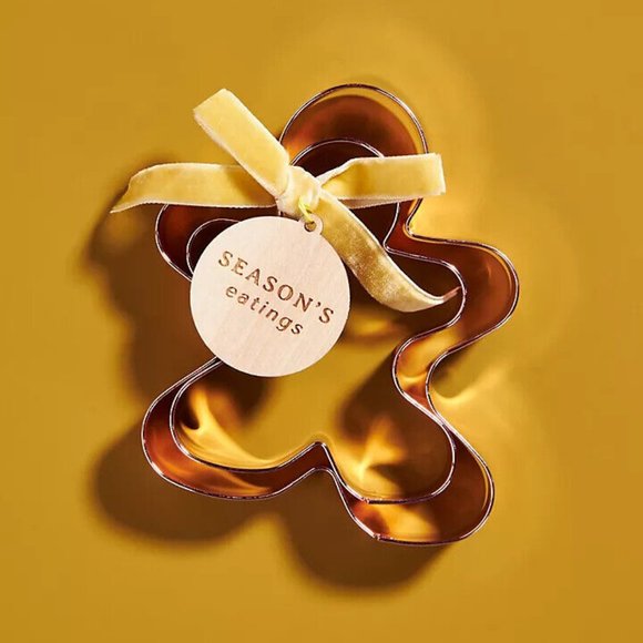 Anthropologie Home Gingerbread Man Cookie Cutters - Picture 2 of 7
